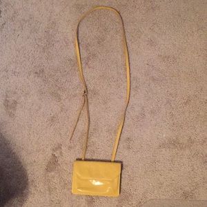 Hobo Crossbody bag in yellow